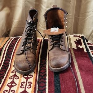 Redwing laceup boots
